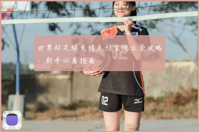 世界杯足球竞猜支付宝玩法全攻略，新手必看指南